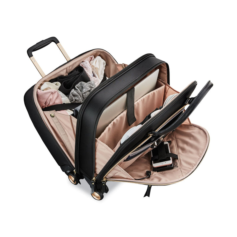 Samsonite Mobile Solution Mobile Office Case, Fits Devices Up to 15.6", Nylon, 16.5 x 7 x 15.5, Black