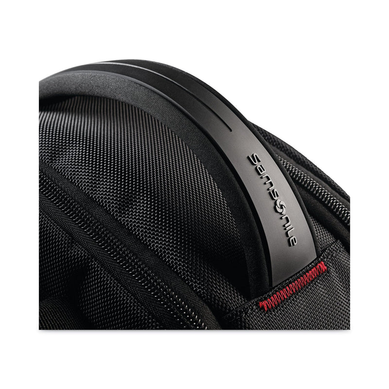 Samsonite Xenon 3 Laptop Backpack, Fits Devices Up to 15.6", Ballistic Polyester, 12 x 8 x 17.5, Black