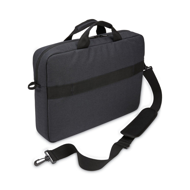 Case Logic Huxton 15.6" Laptop Attache, Fits Devices Up to 15.6", Polyester, 16.3 x 2.8 x 12.4, Black