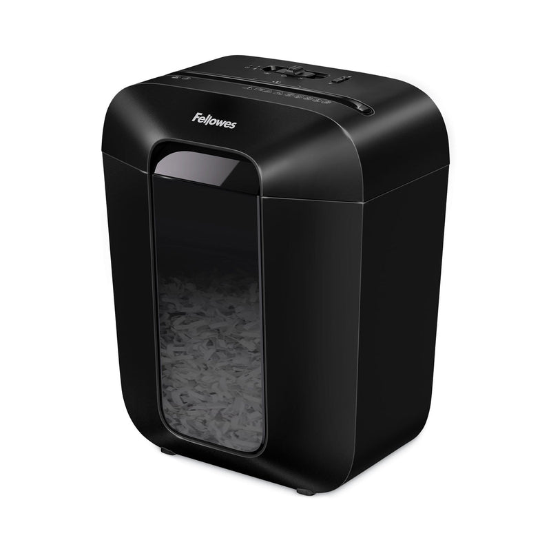 Fellowes Powershred LX45 Cross-Cut Shredder, 8 Manual Sheet Capacity