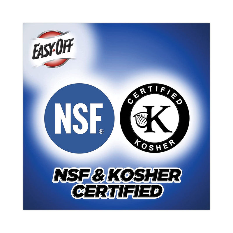 EASY-OFF Fume-Free Oven Cleaner, Lemon Scent 14.5 oz Aerosol Spray, 12/Carton