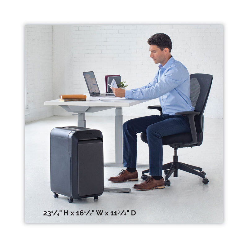 Fellowes Powershred LX190 Cross-Cut Shredder, 20 Manual Sheet Capacity