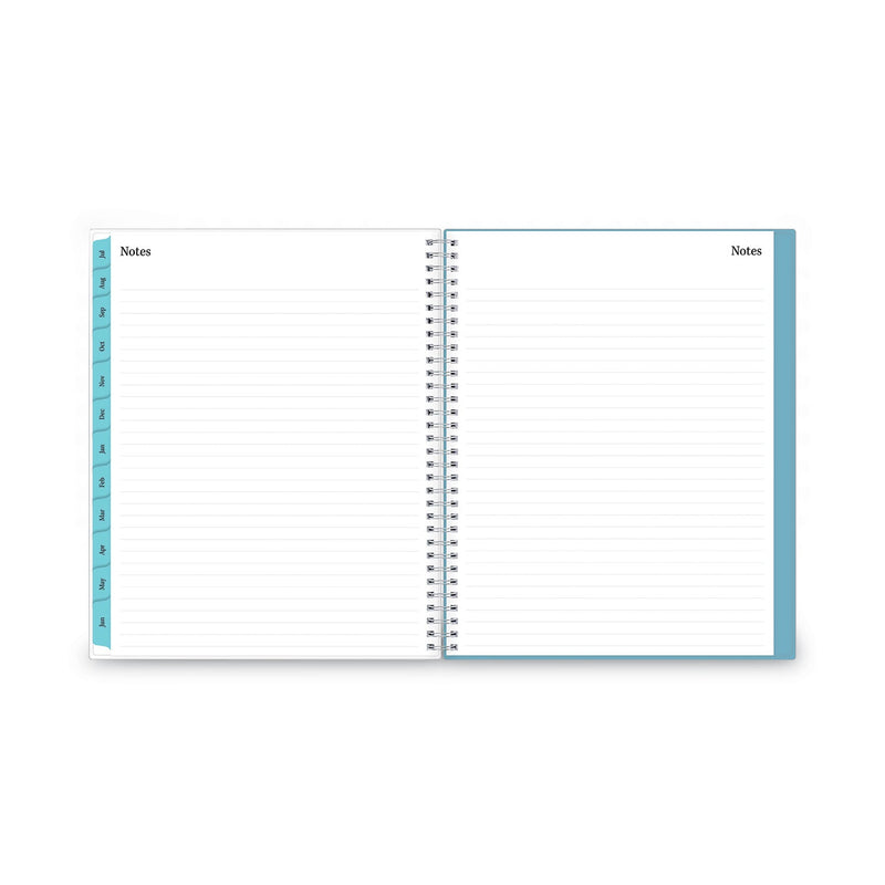 Blue Sky Teacher Dots Academic Year Create-Your-Own Cover Weekly/Monthly Planner, 11 x 8.5, 12-Month (July to June): 2022 to 2023