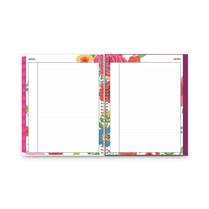 Blue Sky Mahalo Academic Year Create-Your-Own Cover Weekly/Monthly Planner, Floral Artwork, 11 x 8.5, 12-Month (July-June): 2022-2023