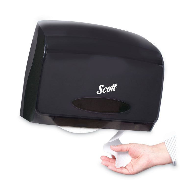 Scott Essential Coreless Jumbo Roll Tissue Dispenser for Business, 14.25 x 6 x 9.75, Black