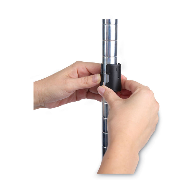 Alera Residential Wire Shelving, Three-Shelf, 36w x 14d x 36h, Silver