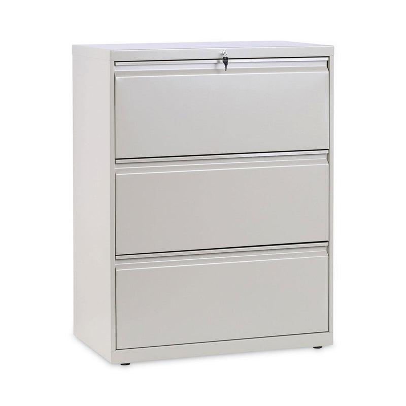 Alera Lateral File, 3 Legal/Letter/A4/A5-Size File Drawers, Putty, 30" x 18" x 39.5"