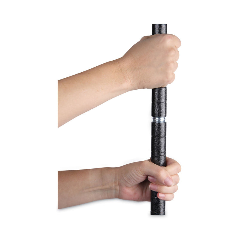 Alera All-Purpose Wire Shelving Starter Kit, Four-Shelf, 60w x 18d x 72h, Black Anthracite Plus