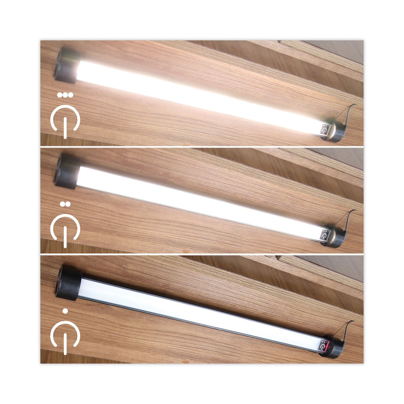 Alera Under Cabinet LED Strip Lamp, 24"w x 2"d x 2.88"h, Black