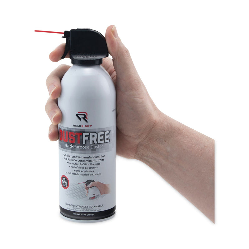 Read Right DustFree Multipurpose Duster, 10 oz Can, 2/Pack