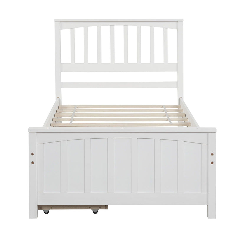 Platform Bed With Two Drawers