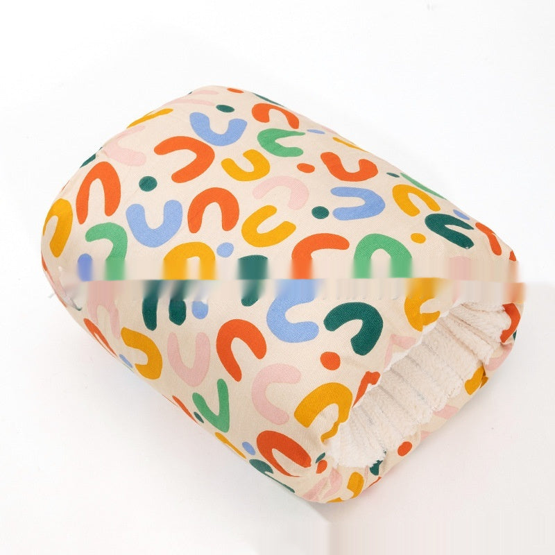 Cotton Velvet Nursing Pillow – Thick, Soft & Ergonomic Baby Support