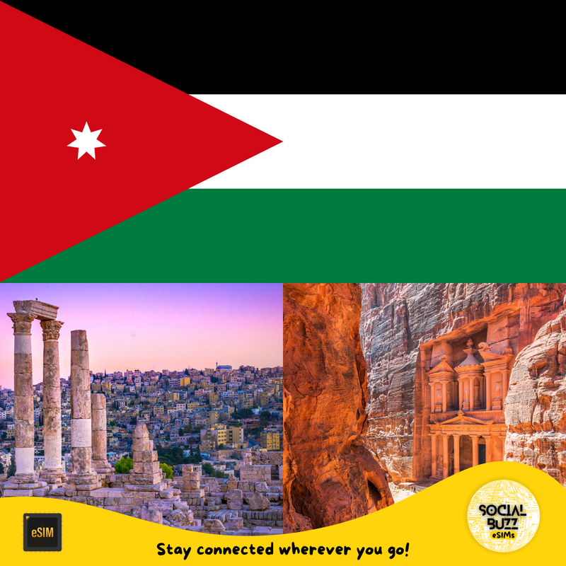 Jordan eSIM Internet Data Plan