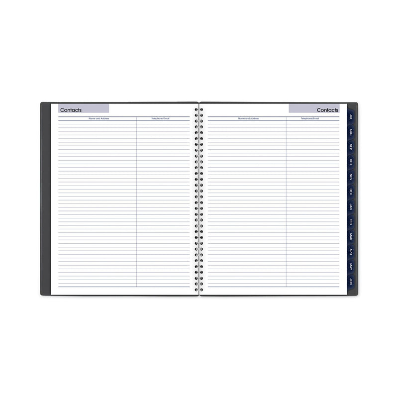 AT-A-GLANCE DayMinder Academic Monthly Desktop Planner, Twin-Wire Binding, 11 x 8.5, Charcoal Cover, 12-Month (July to June): 2022-2023