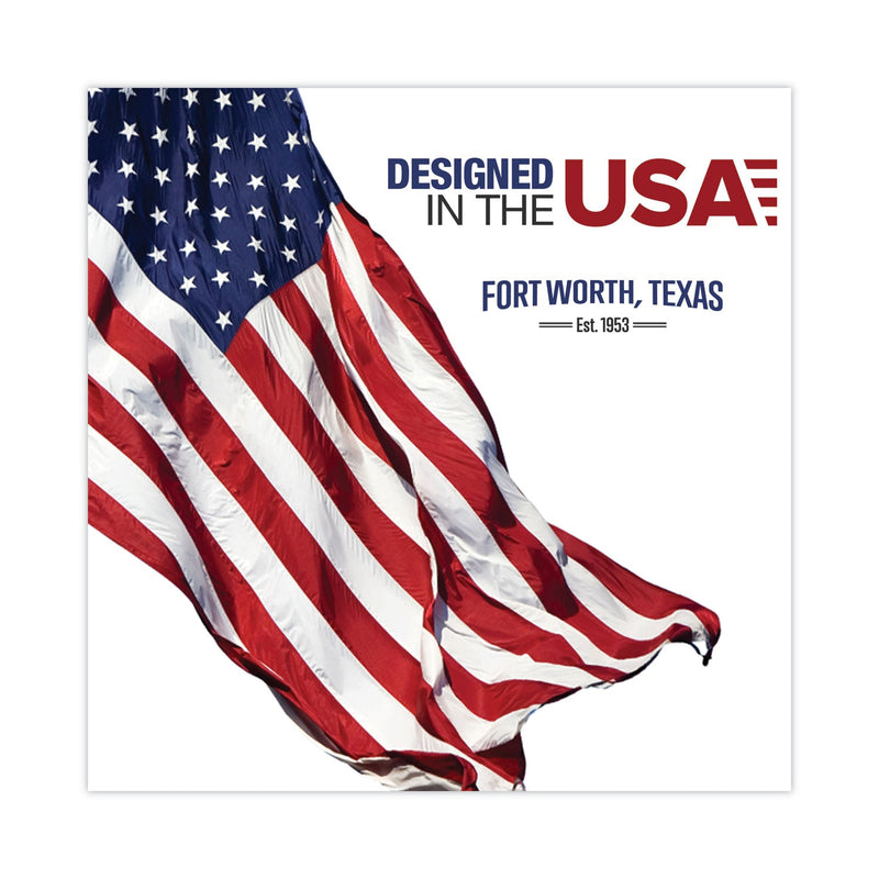 Samsill Classic Collection Ring Binder, 3 Rings, 2" Capacity, 11 x 8.5, Black