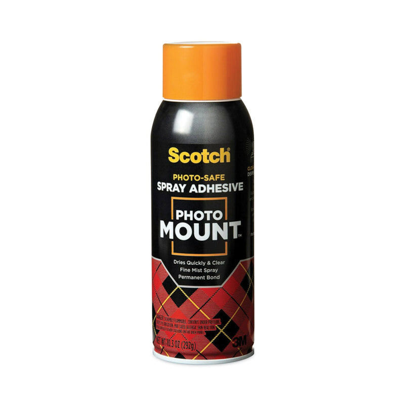 Scotch Photo Mount Spray Adhesive, 10.25 oz, Dries Clear