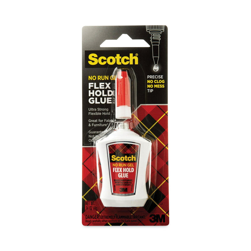 Scotch Maximum Strength All-Purpose Ultra Strength Adhesive, 0.14 oz, Dries Clear