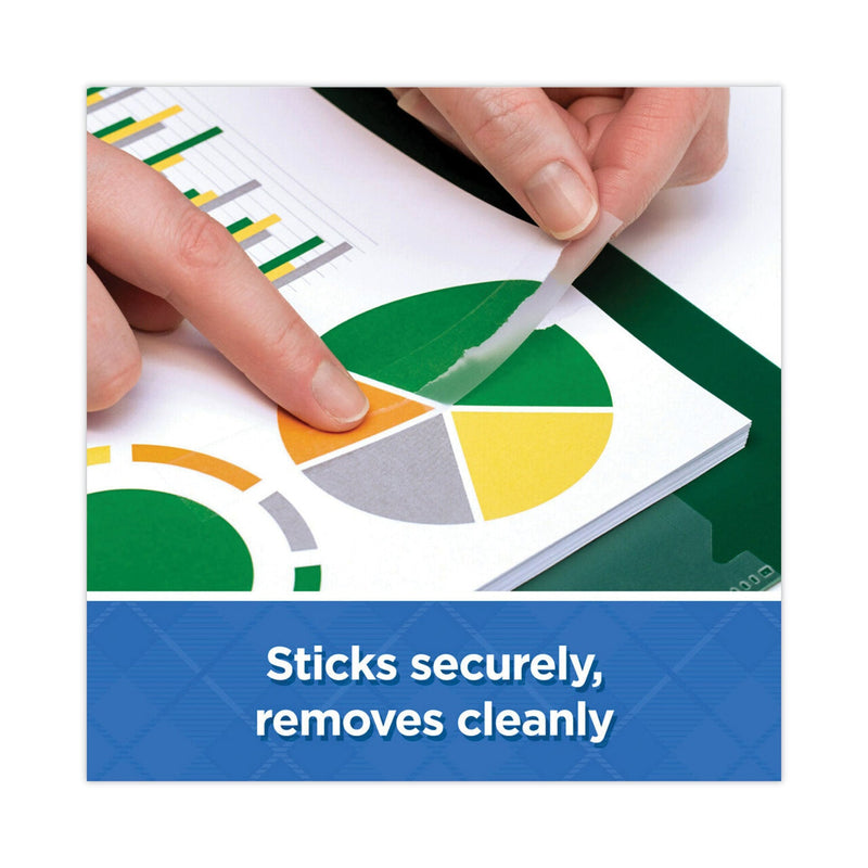 Scotch Wall-Safe Tape, 1" Core, 0.75" x 66.66 ft, Clear, 6/Pack