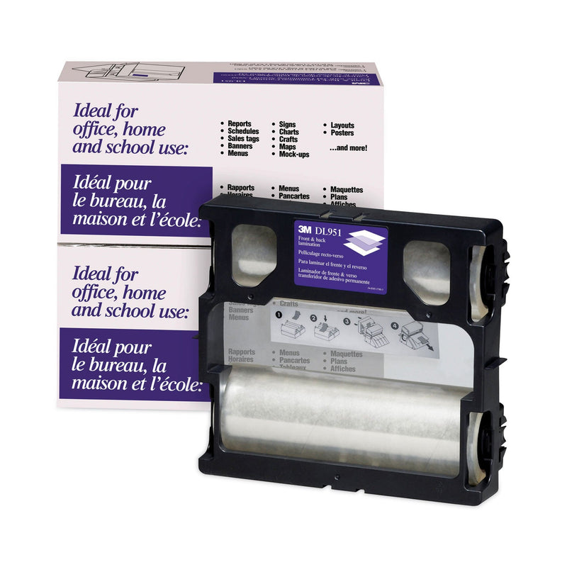 Scotch Refill for LS950 Heat-Free Laminating Machines, 5.6 mil, 8.5" x 100 ft, Gloss Clear