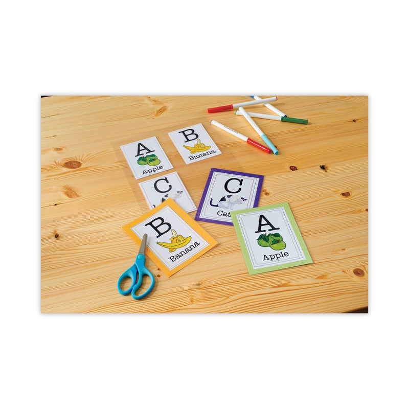 Scotch Self-Sealing Laminating Pouches, 9.5 mil, 9" x 11.5", Gloss Clear, 25/Pack