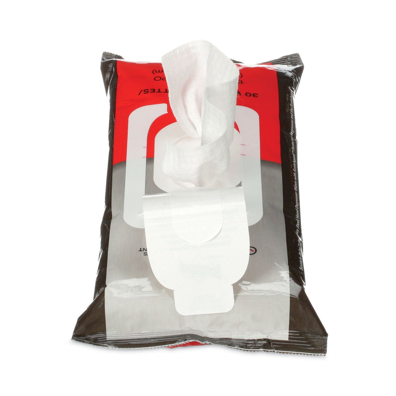 Scotch-Brite Stainless Steel Hood Degreaser Wipes, 9 x 12, Unscented, 30 Wipes/Pack, 6 Packs/Carton
