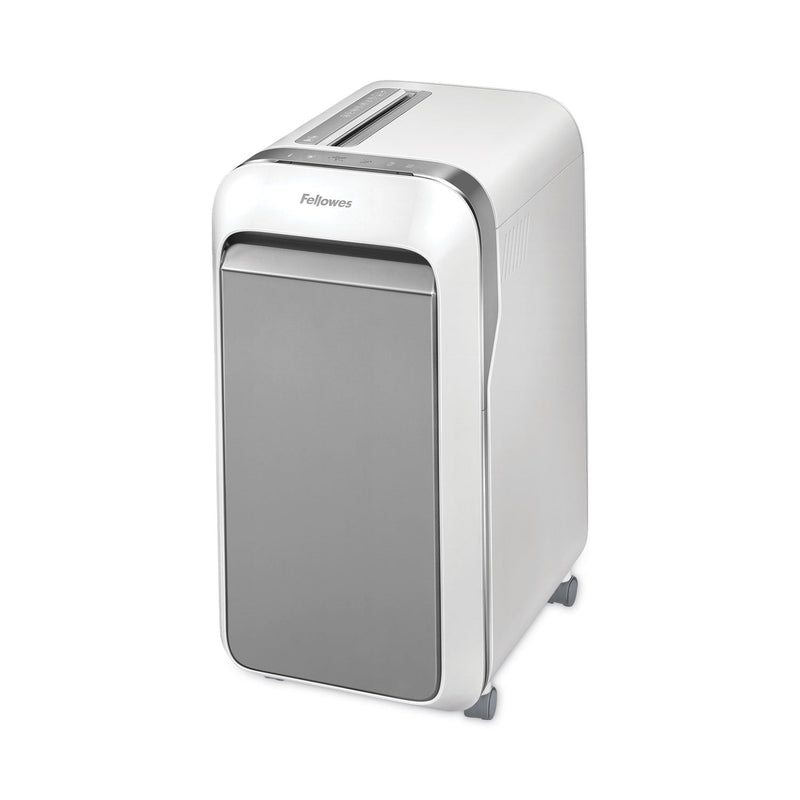 Fellowes Powershred LX220 Micro-Cut Shredder, 20 Manual Sheet Capacity, White