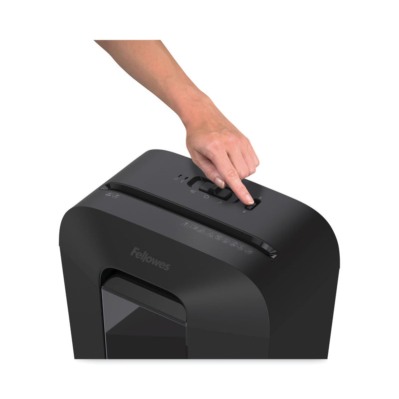 Fellowes Powershred LX70 Cross-Cut Shredder, 11 Manual Sheet Capacity
