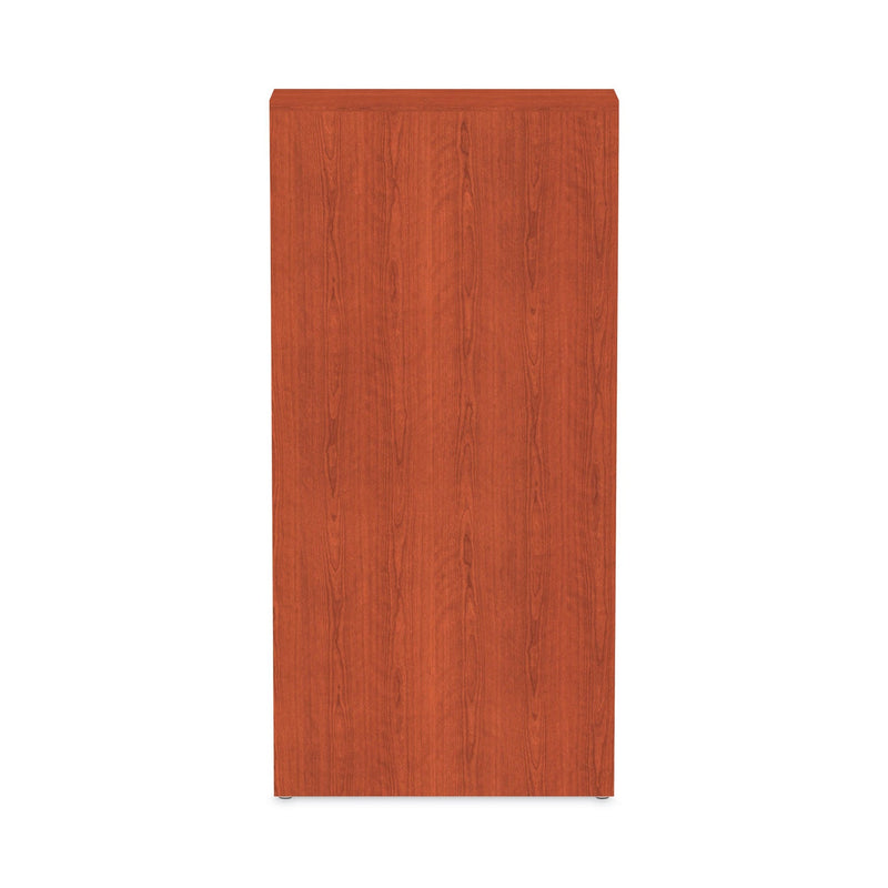 Alera Valencia Series Bookcase, Five-Shelf, 31.75w x 14d x 64.75h, Medium Cherry