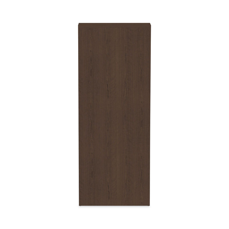 Alera Valencia Series Bookcase, Six-Shelf, 31.75w x 14d x 80.25h, Espresso