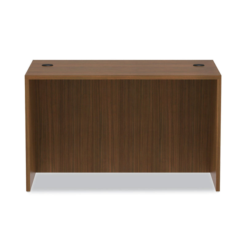 Alera Valencia Series Straight Front Desk Shell, 47.25" x 29.5" x 29.63", Modern Walnut