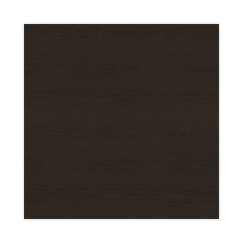 Alera Valencia Series Hutch with Doors, 4 Compartments, 64.75w x 15d x 35.38h, Espresso