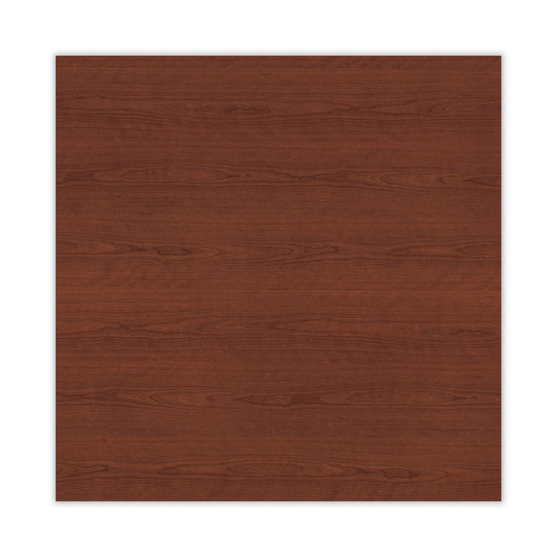 Alera Valencia Series Hutch with Doors, 4 Compartments, 64.75w x 154d x 35.38h, Medium Cherry