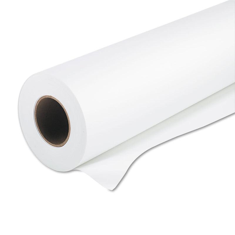 Iconex Amerigo Wide-Format Paper, 2" Core, 24 lb Bond Weight, 24" x 150 ft, Coated White