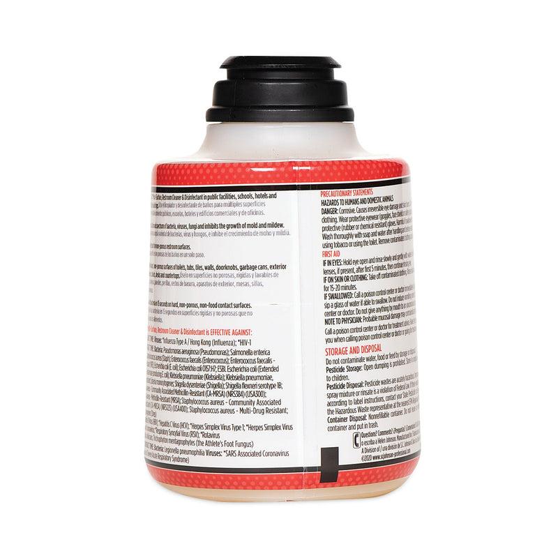 SC Johnson Professional TruShot 2.0 Disinfectant Multisurface Cleaner, Clean Fresh Scent,10 oz Cartridge, 4/Carton