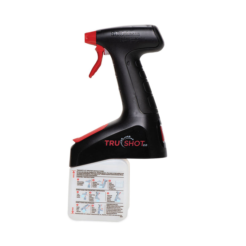 SC Johnson Professional TruShot 2.0 Trigger Dispenser, Fits TruShot 2.0 Cartridges, 4/Carton