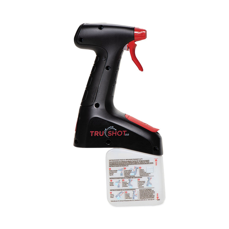 SC Johnson Professional TruShot 2.0 Trigger Dispenser, Fits TruShot 2.0 Cartridges, 4/Carton