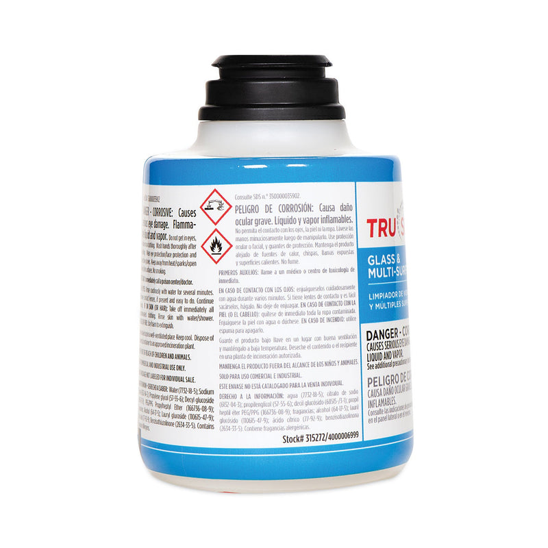 SC Johnson Professional TruShot 2.0 Glass and Multisurface Cleaner, Clean Fresh Scent, 10 oz Cartridge, 4/Carton