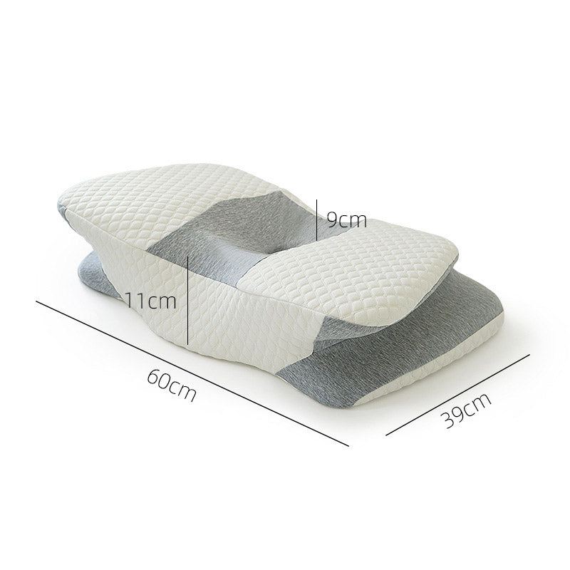 Memory Cotton Butterfly Pillow for Cervical Spine Protection