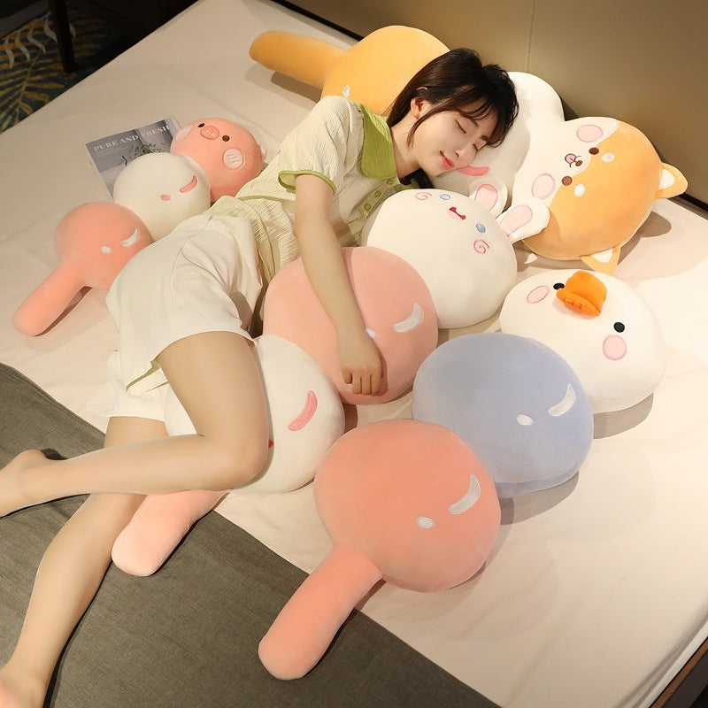 Plush Toy Leg Pillow for Comfortable Sleep
