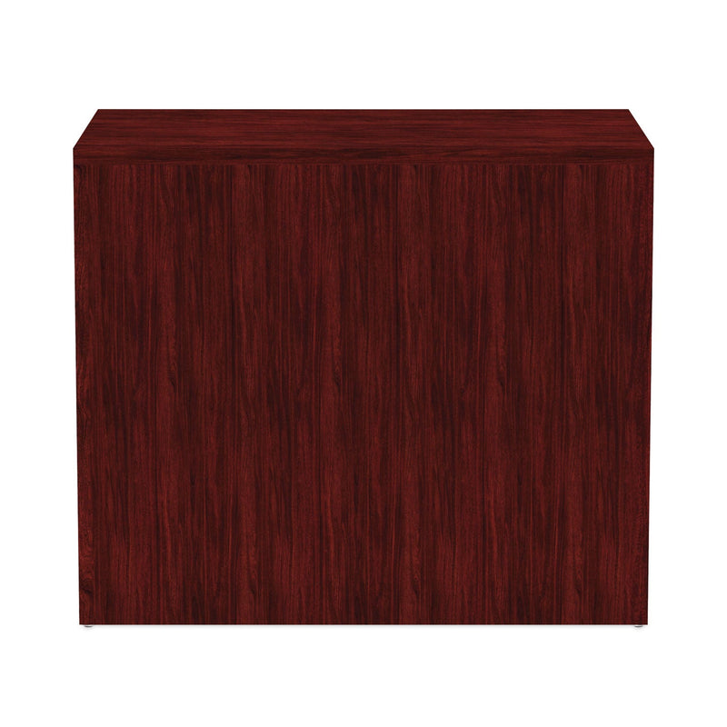 Alera Valencia Series Lateral File, 2 Legal/Letter-Size File Drawers, Mahogany, 34" x 22.75" x 29.5"