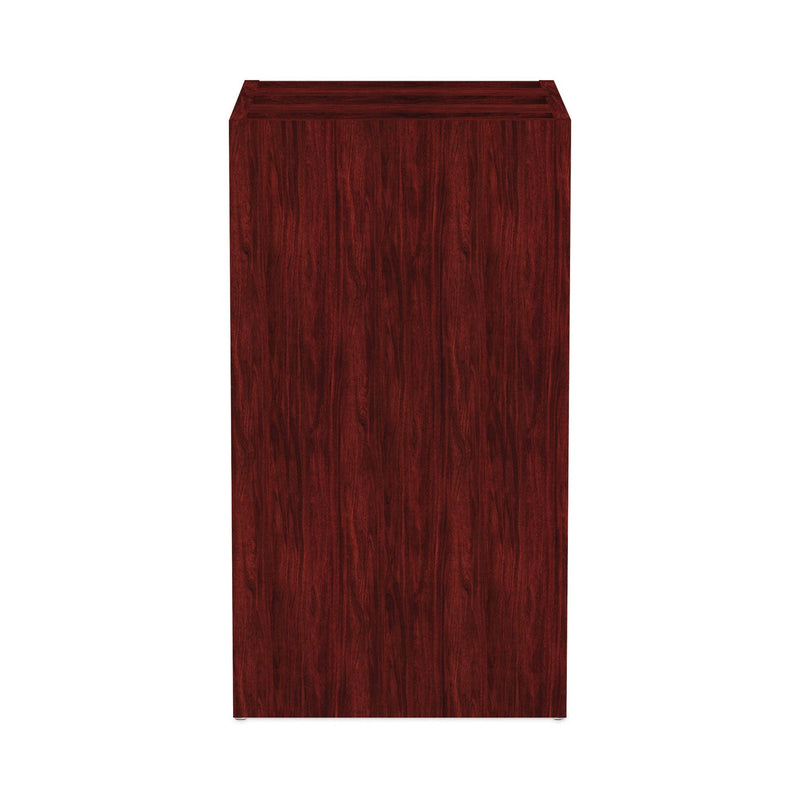 Alera Valencia Series Full Pedestal File, Left/Right, 3-Drawers: Box/Box/File, Legal/Letter, Mahogany, 15.63" x 20.5" x 28.5"