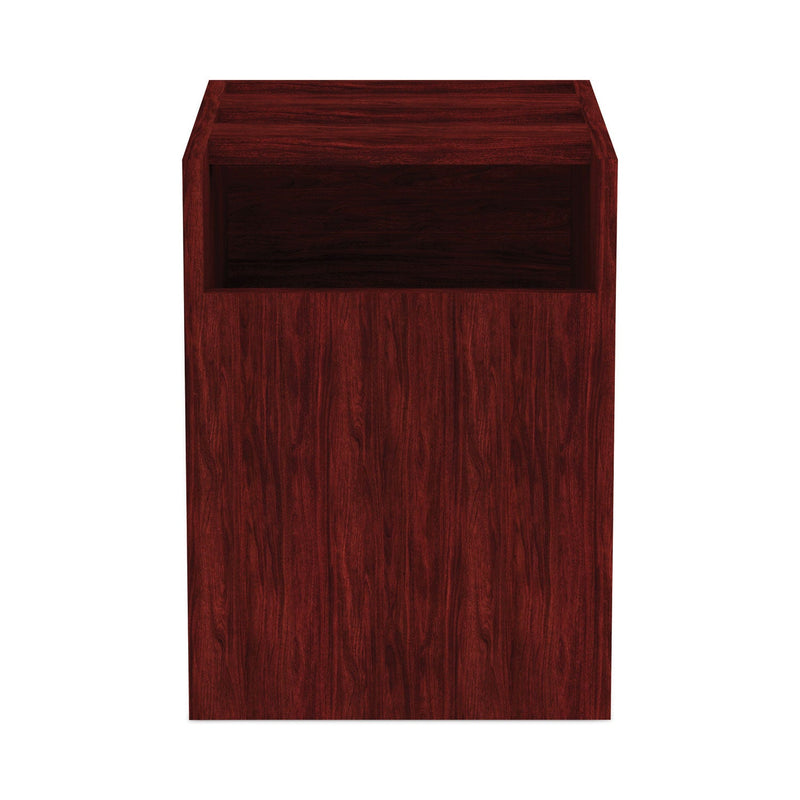 Alera Valencia Series Hanging Pedestal File, Left/Right, 2-Drawers: Box/File, Legal/Letter, Mahogany, 15.63" x 20.5" x 19.25"