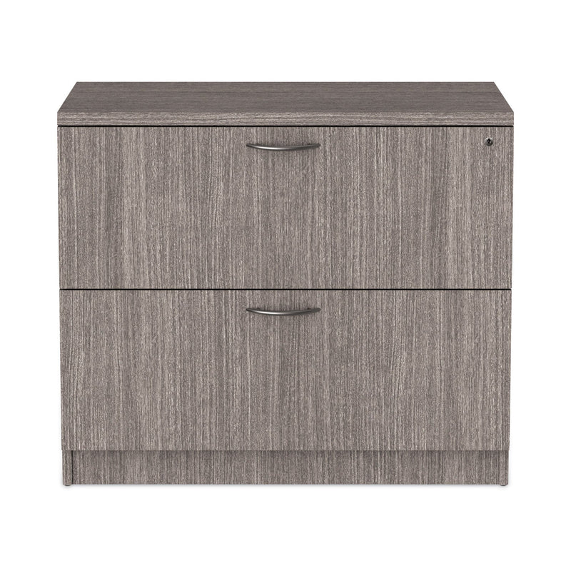 Alera Valencia Series Lateral File, 2 Legal/Letter-Size File Drawers, Gray, 34" x 22.75" x 29.5"
