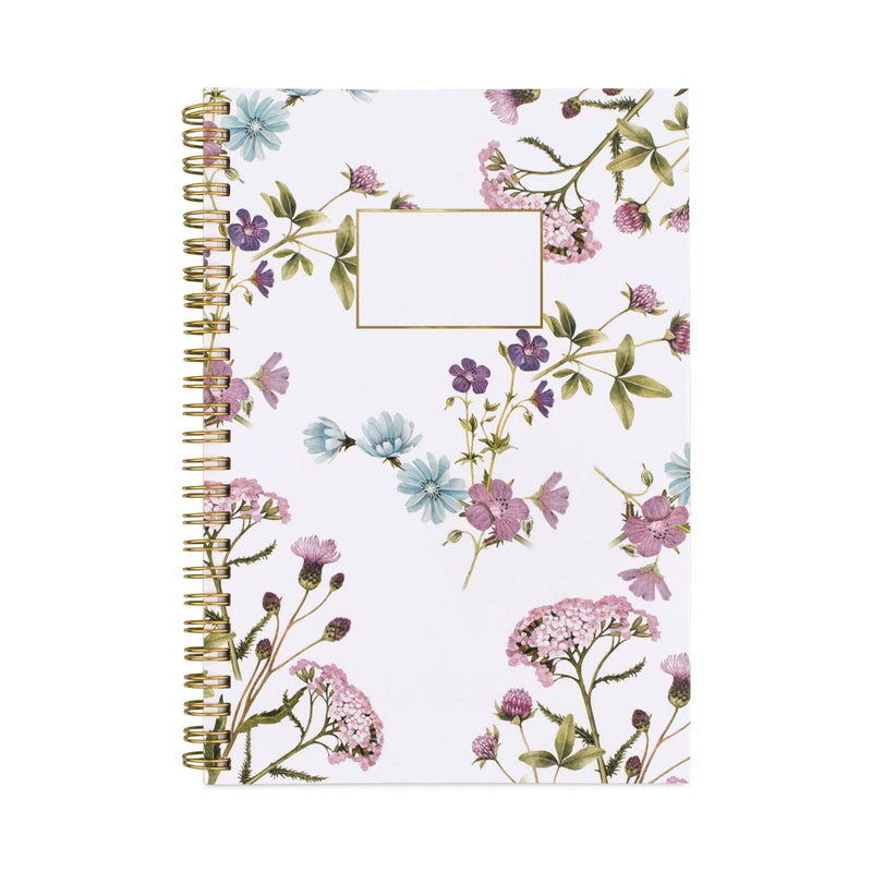 Cambridge Summer Garden Weekly/Monthly Planner, Summer Garden Artwork, 8.5 x 5, Blue/Green/Purple Cover, 12-Month (Jan to Dec): 2023