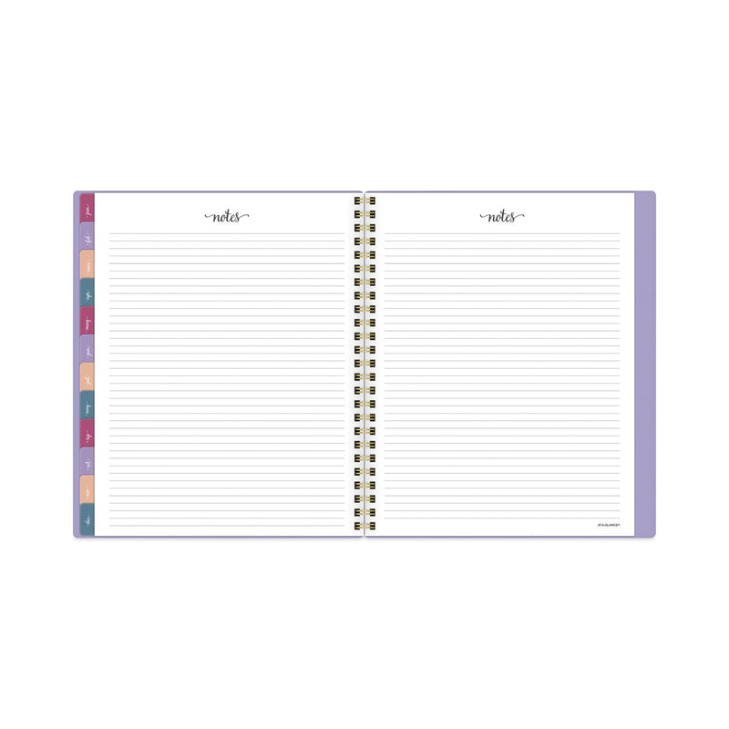 AT-A-GLANCE Harmony Weekly/Monthly Poly Planner, 8.75 x 7, Lilac Cover, 13-Month (Jan to Jan): 2023 to 2024