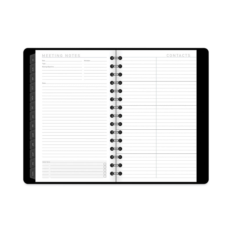 AT-A-GLANCE Contemporary Academic Planner, 8 x 4.88, Black Cover, 12-Month (July to June): 2022 to 2023