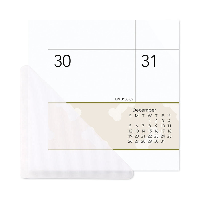 AT-A-GLANCE Puppies Monthly Desk Pad Calendar, Puppies Photography, 22 x 17, White Sheets, Clear Corners, 12-Month (Jan to Dec): 2023