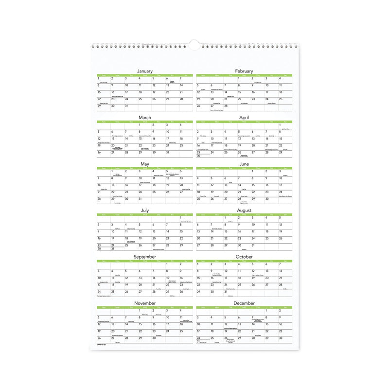 AT-A-GLANCE Puppies Monthly Wall Calendar, Puppies Photography, 15.5 x 22.75, White/Multicolor Sheets, 12-Month (Jan to Dec): 2023
