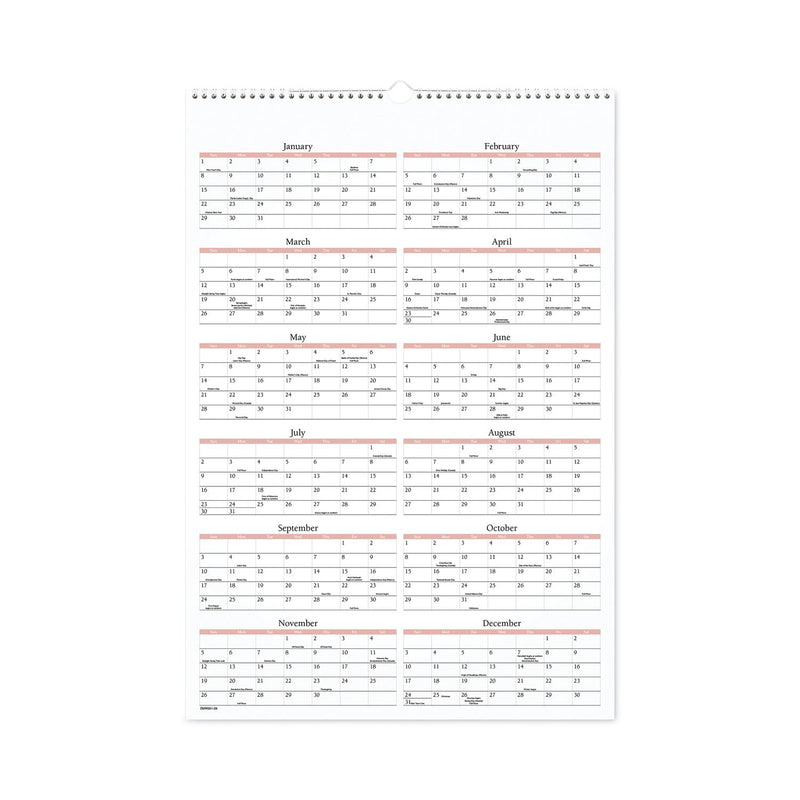 AT-A-GLANCE Scenic Monthly Wall Calendar, Scenic Landscape Photography, 15.5 x 22.75, White/Multicolor Sheets, 12-Month (Jan-Dec): 2023