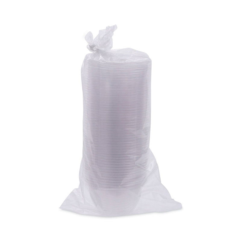 Eco-Products Renewable and Compostable Containers, 18 oz, 5.5" Diameter x 2.3"h, Clear, Plastic, 150/Carton